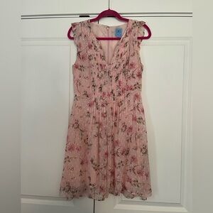 CeCe - Spring Bouquet Secret Blush Dress. EUC. Size 8.